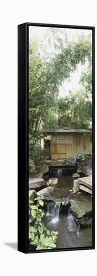 Tea Pavilion, the Museum's Garden Buddhist Pantheon-null-Framed Stretched Canvas