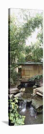 Tea Pavilion, the Museum's Garden Buddhist Pantheon-null-Stretched Canvas