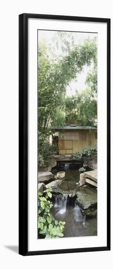 Tea Pavilion, the Museum's Garden Buddhist Pantheon-null-Framed Giclee Print