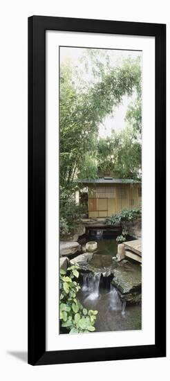 Tea Pavilion, the Museum's Garden Buddhist Pantheon-null-Framed Giclee Print