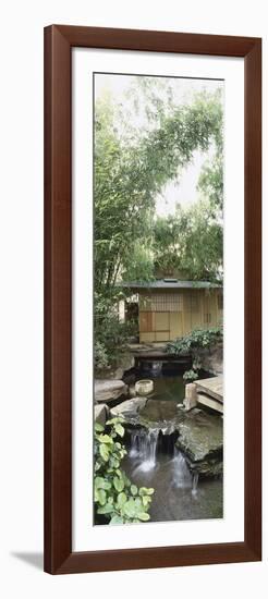 Tea Pavilion, the Museum's Garden Buddhist Pantheon-null-Framed Premium Giclee Print