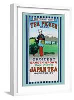 Tea Picker Brand-null-Framed Art Print