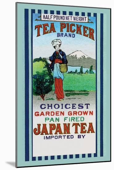 Tea Picker Brand-null-Mounted Art Print