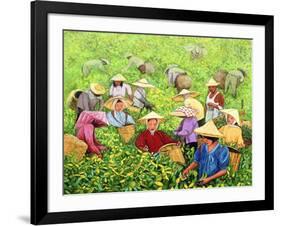 Tea Picking Girl, 1994-Komi Chen-Framed Giclee Print