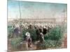 Tea Picking, Japan-null-Mounted Giclee Print