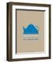 Tea Poster Blue-NaxArt-Framed Art Print