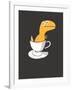 Tea Rex-Michael Buxton-Framed Art Print