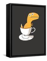 Tea Rex-Michael Buxton-Framed Stretched Canvas