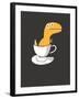 Tea Rex-Michael Buxton-Framed Art Print