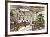 Tea Room, Fairmont Hotel, San Francisco, California-null-Framed Art Print