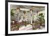 Tea Room, Fairmont Hotel, San Francisco, California-null-Framed Art Print