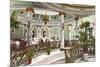 Tea Room, Fairmont Hotel, San Francisco, California-null-Mounted Art Print