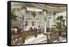 Tea Room, Fairmont Hotel, San Francisco, California-null-Framed Stretched Canvas