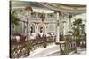 Tea Room, Fairmont Hotel, San Francisco, California-null-Stretched Canvas