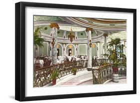 Tea Room, Fairmont Hotel, San Francisco, California-null-Framed Art Print