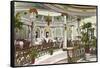 Tea Room, Fairmont Hotel, San Francisco, California-null-Framed Stretched Canvas