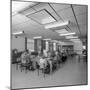 Tea Room, Montague Hospital, Mexborough, South Yorkshire, 1977-Michael Walters-Mounted Photographic Print