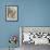 Tea Rose Playtime-Ruane Manning-Framed Art Print displayed on a wall