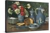 Tea Set Still Life, 1910-null-Stretched Canvas