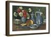 Tea Set Still Life, 1910-null-Framed Giclee Print