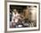 Tea Stall, Peshawar, North West Frontier Province, Pakistan-Doug Traverso-Framed Photographic Print