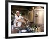 Tea Stall, Peshawar, North West Frontier Province, Pakistan-Doug Traverso-Framed Photographic Print