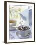 Tea Strainer on Cup of Tea-Jean Francois Hamon-Framed Photographic Print