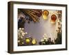 Tea, Tea Leaves, Spices, Sugar Crystals, Lemons and Limes-Peter Rees-Framed Photographic Print