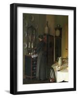 Tea-Time, 1898-Valdemar Kornerup-Framed Giclee Print