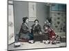 Tea Time in Japan, C. 1900-null-Mounted Giclee Print