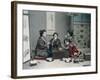 Tea Time in Japan, C. 1900-null-Framed Giclee Print