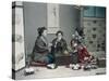 Tea Time in Japan, C. 1900-null-Stretched Canvas