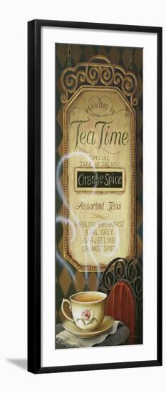 Tea Time Menu-Lisa Audit-Framed Giclee Print