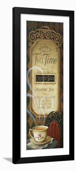 Tea Time Menu-Lisa Audit-Framed Giclee Print