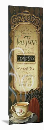 Tea Time Menu-Lisa Audit-Mounted Giclee Print