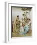 Tea Time Tales-Joseph Frederic Soulacroix-Framed Giclee Print