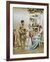 Tea Time Tales-Joseph Frederic Soulacroix-Framed Giclee Print