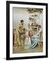 Tea Time Tales-Joseph Frederic Soulacroix-Framed Giclee Print