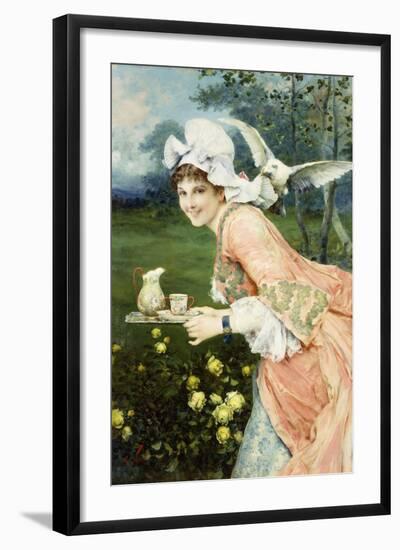 Tea Time Tease-Francesco Vinea-Framed Giclee Print