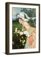 Tea Time Tease-Francesco Vinea-Framed Giclee Print