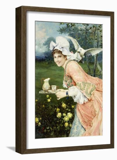 Tea Time Tease-Francesco Vinea-Framed Giclee Print