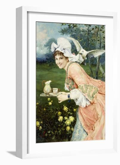 Tea Time Tease-Francesco Vinea-Framed Giclee Print