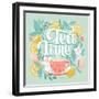 Tea Time V-Gia Graham-Framed Art Print