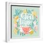 Tea Time V-Gia Graham-Framed Art Print