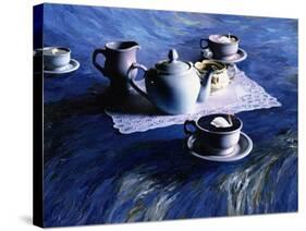 Tea Time with Gordy, 1998-Ellen Golla-Stretched Canvas