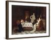 Tea-Time-Antoine Emil Plassan-Framed Giclee Print