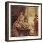 Tea Time-Albert Lynch-Framed Giclee Print