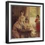 Tea Time-Albert Lynch-Framed Giclee Print