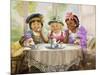 Tea Time-Dianne Dengel-Mounted Giclee Print