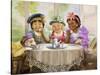 Tea Time-Dianne Dengel-Stretched Canvas